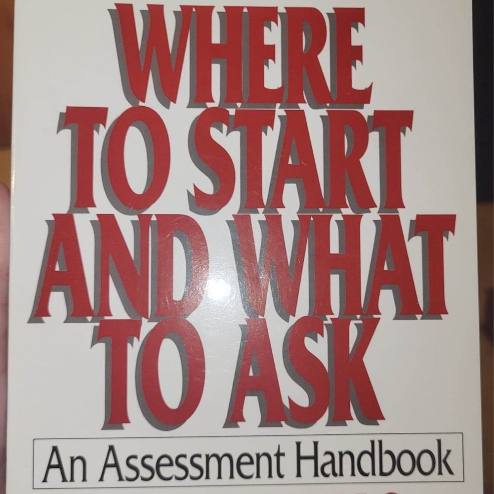 "Where To Start And What To Ask: An Assessment Handbook".